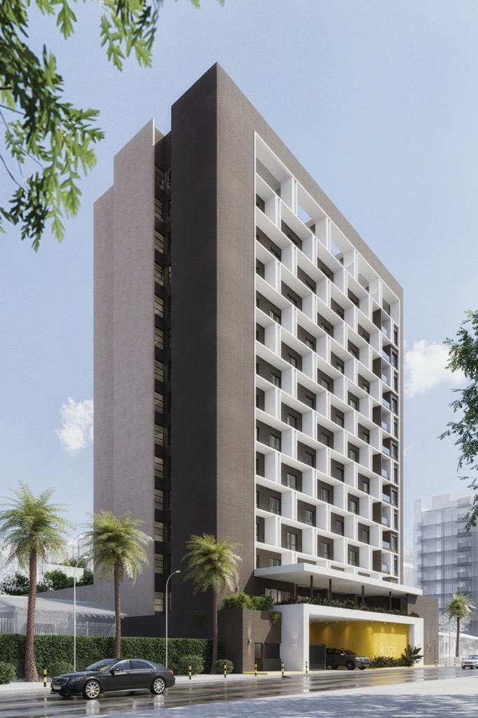 Modern apartment building in Westlands